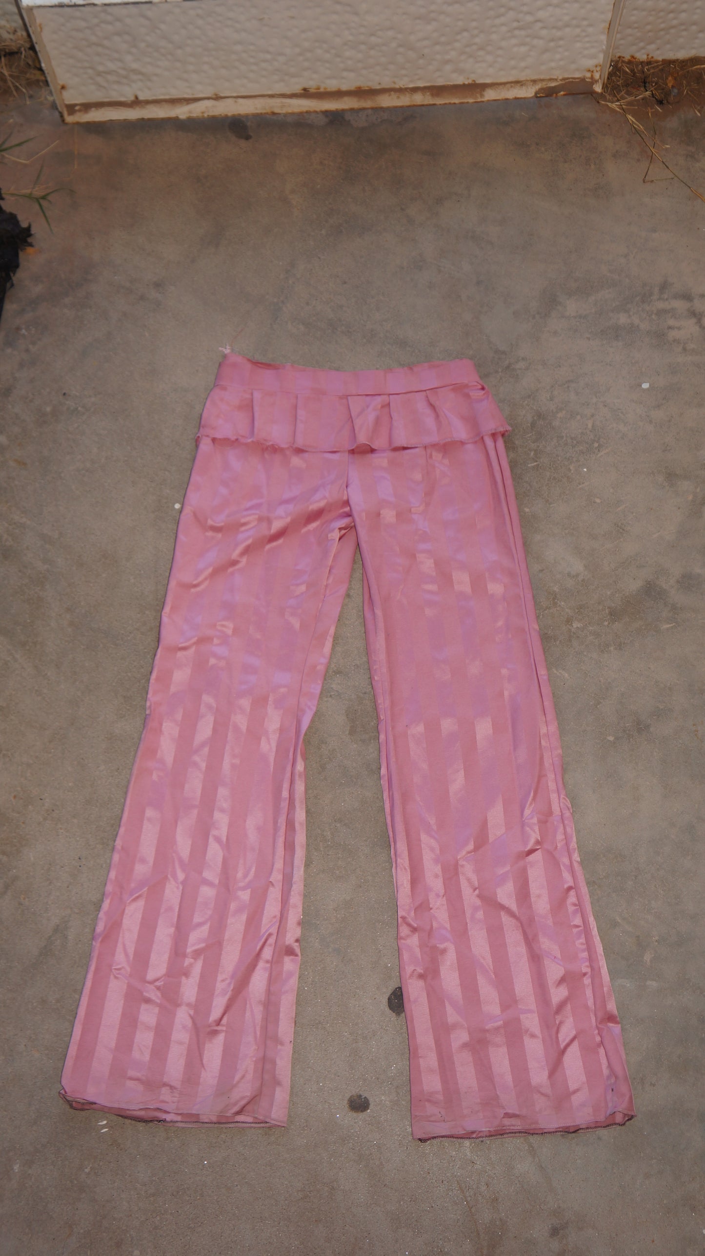 “Cotton Candy Striper” Pant + Micro Skirt