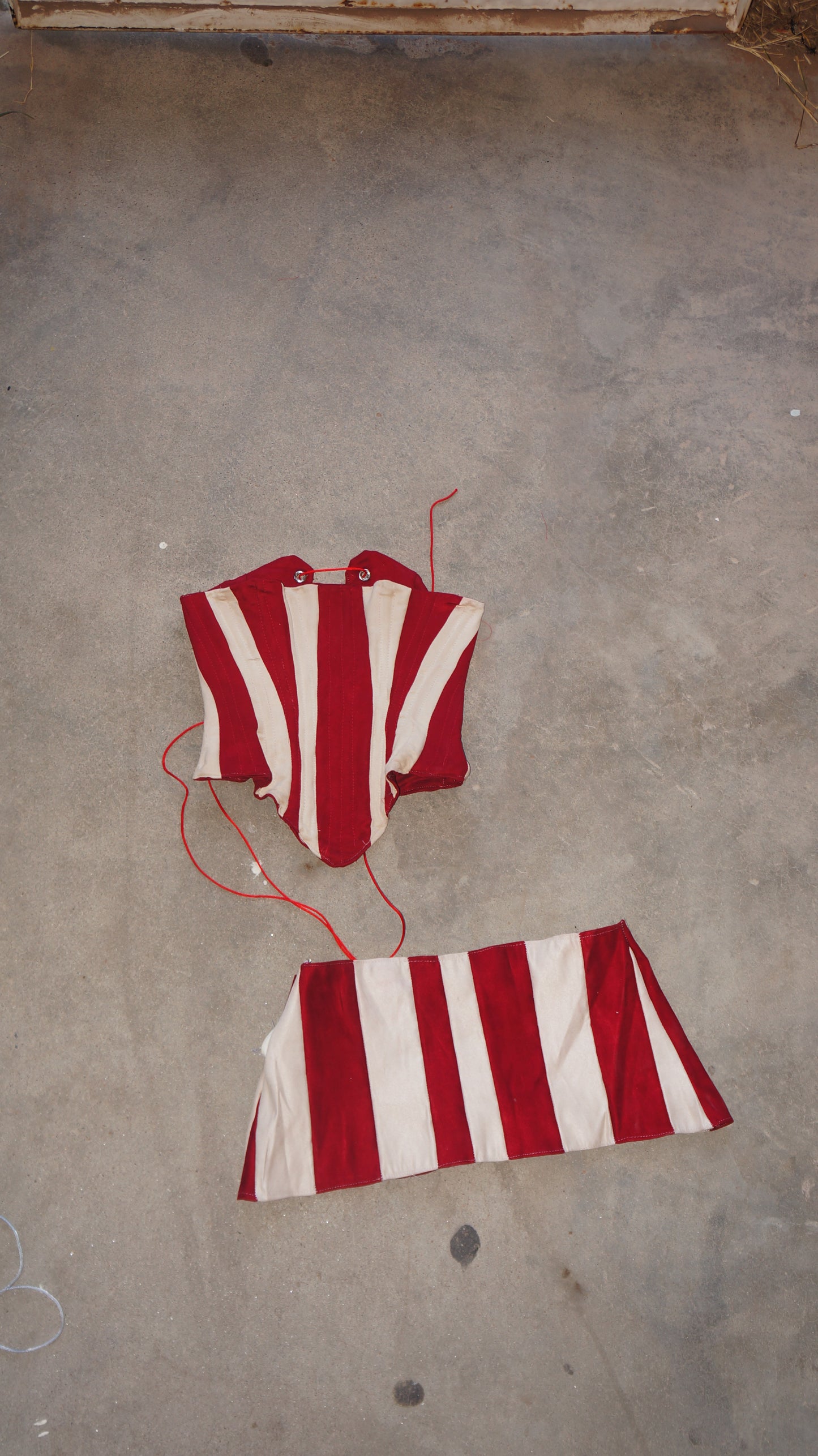 “Cirque” Corset + Mini skirt