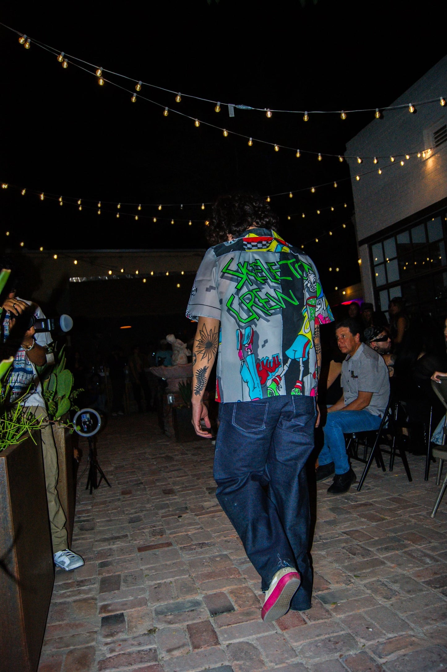 “Skeleton Crew” Button up
