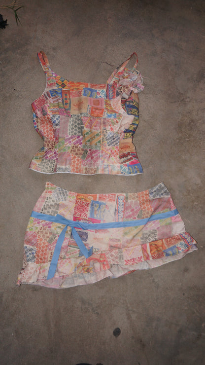 “Sweet like candy” Ruffle Skirt