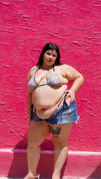"Plaid it cool" Bikini Bottoms